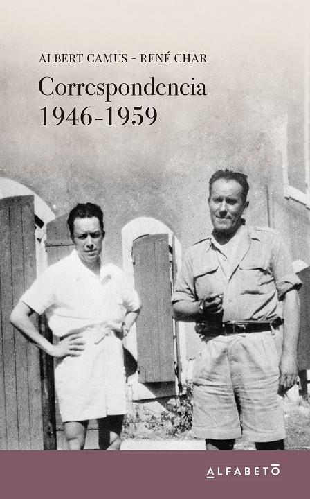 CORRESPONDENCIA 1946-1959 | 9788494994203 | CAMUS, ALBERT/CHAR, RENÉ | Galatea Llibres | Librería online de Reus, Tarragona | Comprar libros en catalán y castellano online