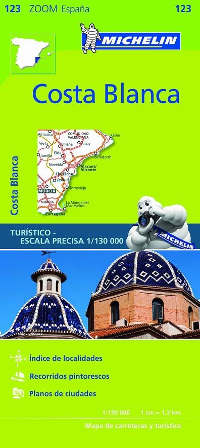 MAPA ZOOM COSTA BLANCA 1:130.000 2021 | 9782067217898 | Galatea Llibres | Librería online de Reus, Tarragona | Comprar libros en catalán y castellano online