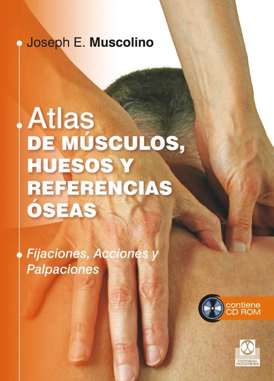 ATLAS DE MÚSCULOS, HUESOS Y REFERENCIAS ÓSEAS  (LIBRO + CD) (COLOR) | 9788499104409 | MUSCOLINO, JOSEPH E. | Galatea Llibres | Librería online de Reus, Tarragona | Comprar libros en catalán y castellano online