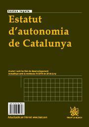 ESTATUT D'AUTONOMÍA DE CATALUNYA / ESTATUTO DE AUTONOMÍA DE CATALUÑA | 9788499850306 | ENOCH ALBERTÍ ROVIRA/MARKUS GONZÁLEZ BEILFUSS | Galatea Llibres | Librería online de Reus, Tarragona | Comprar libros en catalán y castellano online