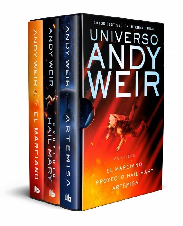 ESTUCHE ANDY WEIR (EL MARCIANO | PROYECTO HAIL MARY | ARTEMISA) | 9791387652043 | WEIR, ANDY | Galatea Llibres | Llibreria online de Reus, Tarragona | Comprar llibres en català i castellà online
