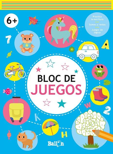 BLOC DE JUEGOS +6 | 9789403226088 | Galatea Llibres | Librería online de Reus, Tarragona | Comprar libros en catalán y castellano online