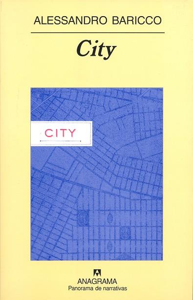 CITY | 9788433969231 | BARICCO, ALESSANDRO | Galatea Llibres | Llibreria online de Reus, Tarragona | Comprar llibres en català i castellà online
