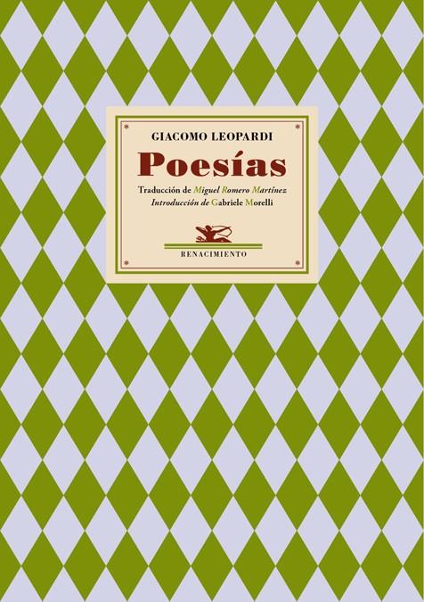POESÍAS | 9788484728238 | LEOPARDI, GIACOMO | Galatea Llibres | Librería online de Reus, Tarragona | Comprar libros en catalán y castellano online