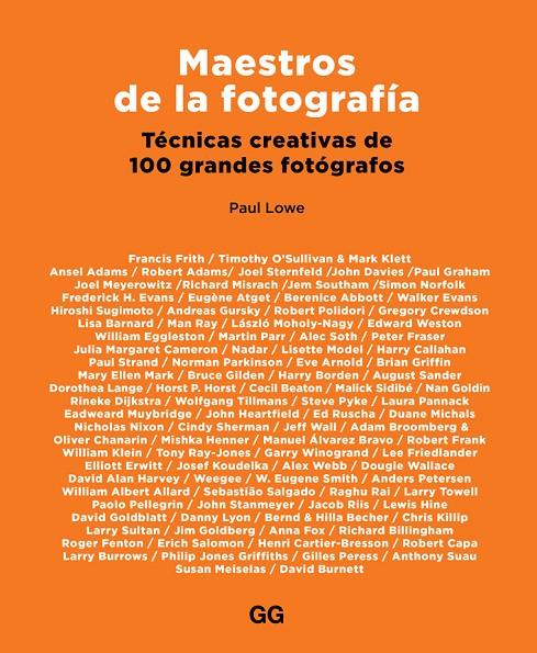 MAESTROS DE LA FOTOGRAFÍA | 9788425230059 | LOWE, PAUL | Galatea Llibres | Llibreria online de Reus, Tarragona | Comprar llibres en català i castellà online