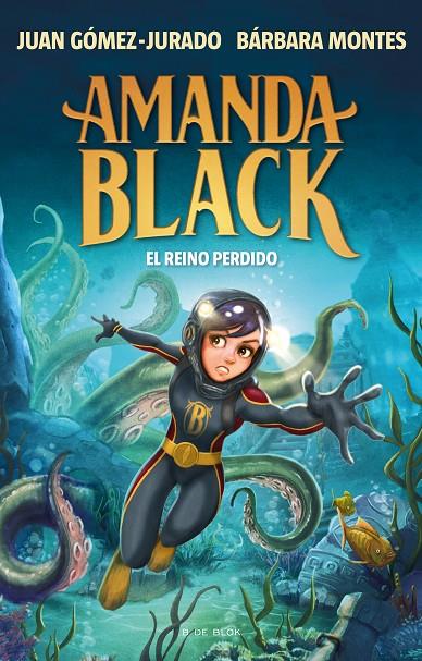 AMANDA BLACK 8 - EL REINO PERDIDO | 9788419378309 | GÓMEZ-JURADO, JUAN/MONTES, BÁRBARA | Galatea Llibres | Librería online de Reus, Tarragona | Comprar libros en catalán y castellano online