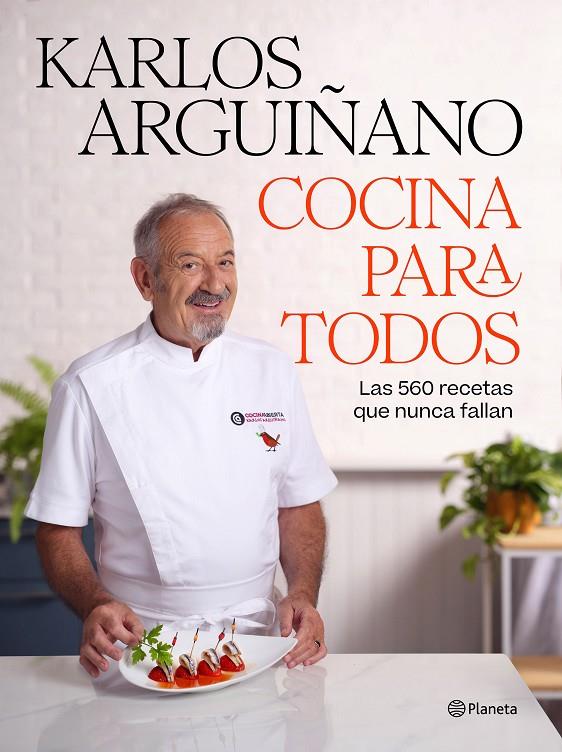 COCINA PARA TODOS | 9788408308805 | ARGUIÑANO, KARLOS | Galatea Llibres | Librería online de Reus, Tarragona | Comprar libros en catalán y castellano online