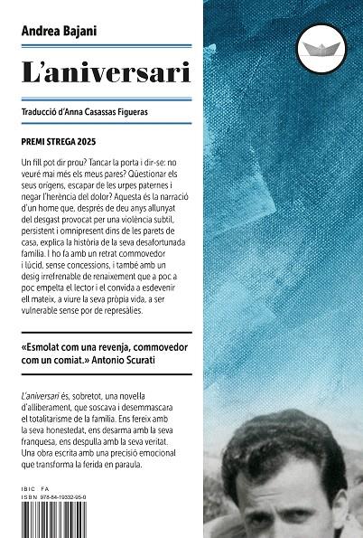 L'ANIVERSARI | 9788419332950 | BAJANI, ANDREA | Galatea Llibres | Llibreria online de Reus, Tarragona | Comprar llibres en català i castellà online
