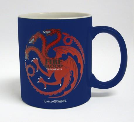 TAZA TARGARYEN AZUL (JUEGO DE TRONOS)  | 8436541020658 | Galatea Llibres | Librería online de Reus, Tarragona | Comprar libros en catalán y castellano online