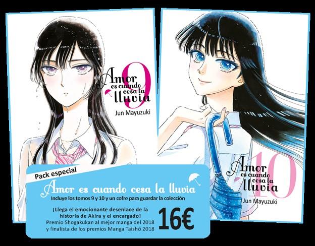 AMOR ES CUANDO CESA LA LLUVIA VOL.9 Y 10 | 9788416188673 | MAYUZUKI, JUN | Galatea Llibres | Librería online de Reus, Tarragona | Comprar libros en catalán y castellano online