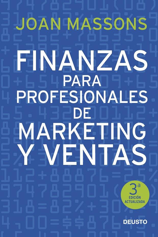 FINANZAS PARA PROFESIONALES DE MARKETING Y VENTAS | 9788423422395 | MASSONS RABASSA, JOAN | Galatea Llibres | Librería online de Reus, Tarragona | Comprar libros en catalán y castellano online