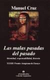 MALAS PASADAS DEL PASADO, LAS | 9788433962232 | CRUZ, MANUEL | Galatea Llibres | Librería online de Reus, Tarragona | Comprar libros en catalán y castellano online