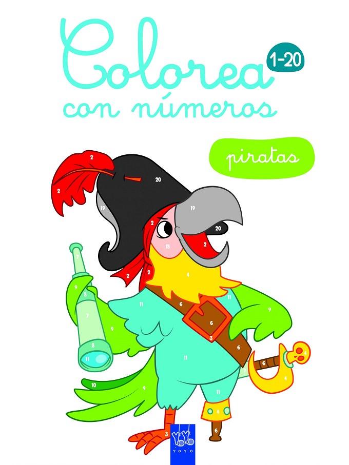 PIRATAS. COLOREA CON NUMEROS | 9788408164913 | Galatea Llibres | Llibreria online de Reus, Tarragona | Comprar llibres en català i castellà online