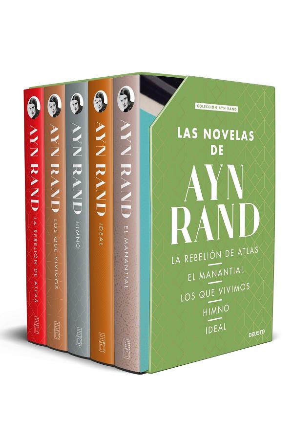 ESTUCHE AYN RAND 5 VOLS. | 9788423432943 | RAND, AYN | Galatea Llibres | Librería online de Reus, Tarragona | Comprar libros en catalán y castellano online