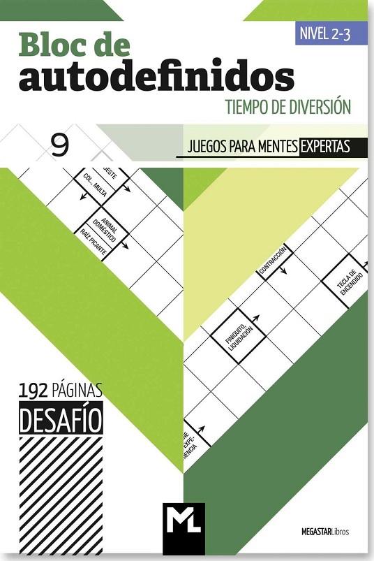 BLOC DE AUTODEFINIDOS 9 | 9789493361287 | Galatea Llibres | Llibreria online de Reus, Tarragona | Comprar llibres en català i castellà online