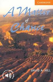 MATTER OF CHANCE | 9780521775526 | HILL, DAVID | Galatea Llibres | Llibreria online de Reus, Tarragona | Comprar llibres en català i castellà online