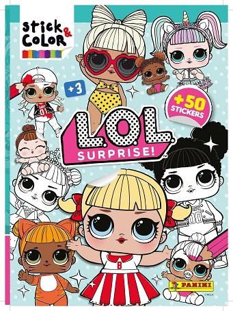 LOL SURPRISE STICK AND COLOR | 9788427871113 | AA.VV | Galatea Llibres | Llibreria online de Reus, Tarragona | Comprar llibres en català i castellà online