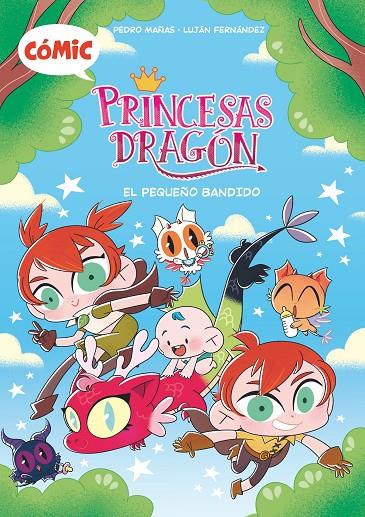 PRINCESAS DRAGÓN 3: EL PEQUEÑO BANDIDO COMIC | 9788411822756 | MAÑAS, PEDRO | Galatea Llibres | Librería online de Reus, Tarragona | Comprar libros en catalán y castellano online