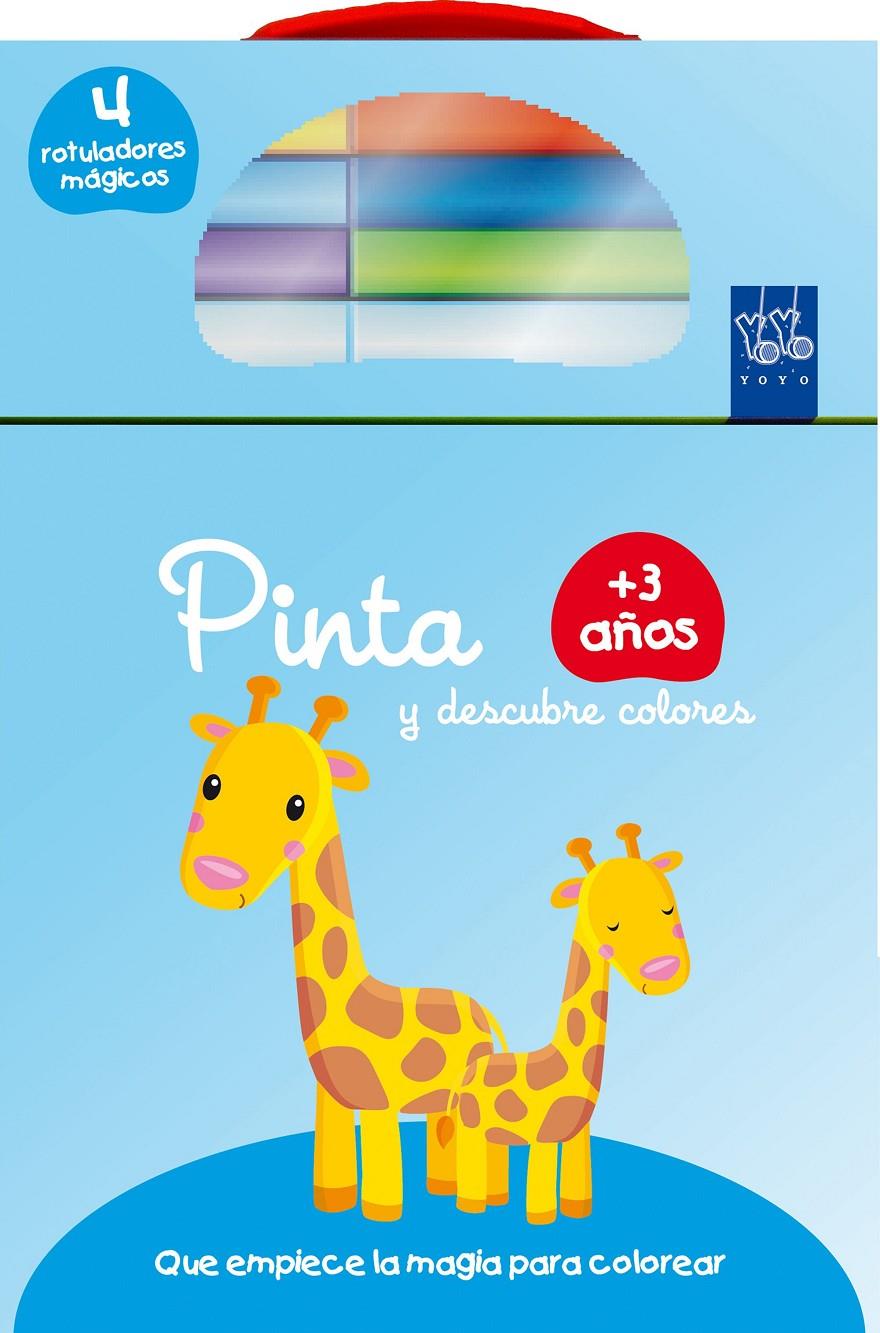PINTA Y DESCUBRE COLORES +3. JIRAFA | 9788408134718 | Galatea Llibres | Llibreria online de Reus, Tarragona | Comprar llibres en català i castellà online