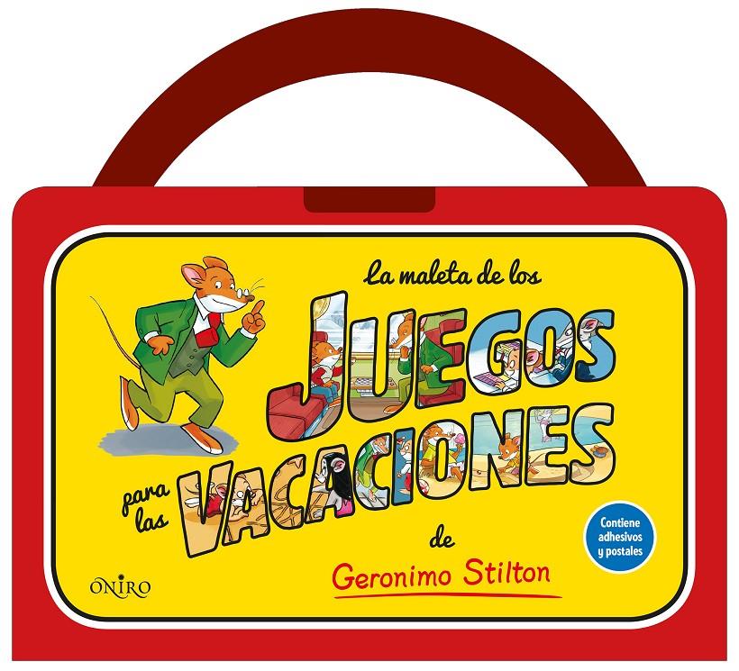 LA MALETA DE LOS JUEGOS PARA LAS VACACIONES DE GERONIMO STILTON | 9788497547703 | Galatea Llibres | Librería online de Reus, Tarragona | Comprar libros en catalán y castellano online