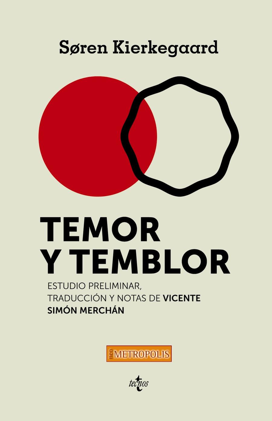TEMOR Y TEMBLOR | 9788430963676 | KIERKEGAARD, SÖREN | Galatea Llibres | Librería online de Reus, Tarragona | Comprar libros en catalán y castellano online