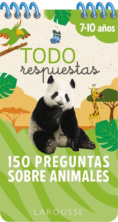 TODO RESPUESTAS.150 PREGUNTAS SOBRE ANIMALES | 9788417720810 | Galatea Llibres | Llibreria online de Reus, Tarragona | Comprar llibres en català i castellà online