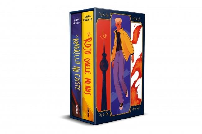 ESTUCHE BILOGÍA GEMA VADILLO: EL AMARILLO NO EXISTE | EL ROJO DUELE MENOS | 9788419441768 | VADILLO, GEMA | Galatea Llibres | Llibreria online de Reus, Tarragona | Comprar llibres en català i castellà online