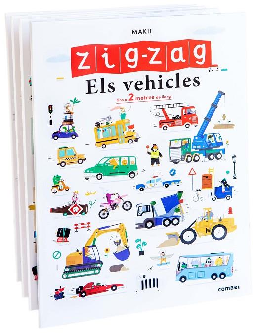 ZIG-ZAG ELS VEHICLES | 9788491018940 | MAKII | Galatea Llibres | Librería online de Reus, Tarragona | Comprar libros en catalán y castellano online