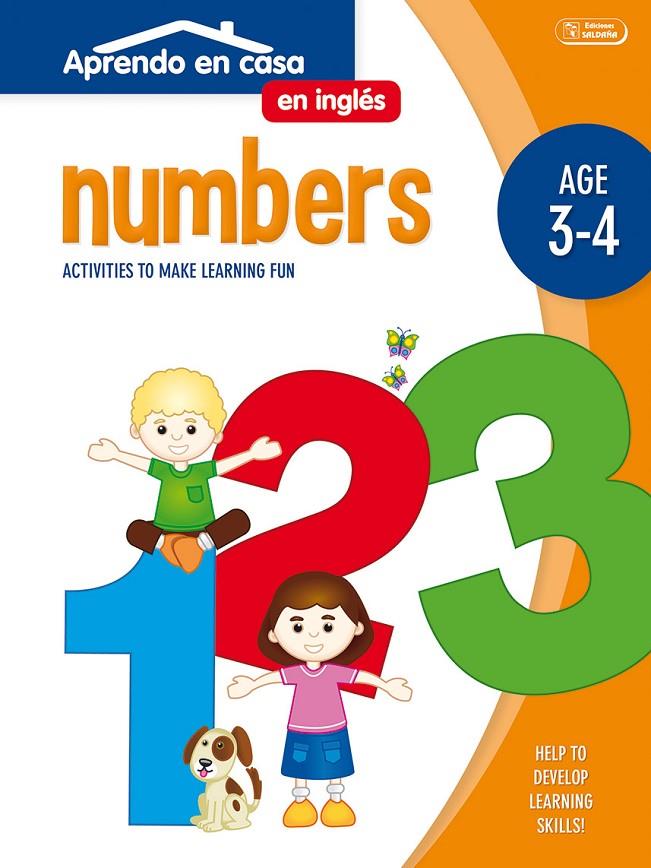 APRENDO EN CASA INGLÉS (3-4 AÑOS) NUMBERS | 9788499399096 | Galatea Llibres | Llibreria online de Reus, Tarragona | Comprar llibres en català i castellà online