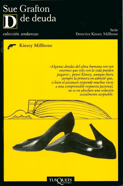 D DE DEUDA | 9788483109021 | GRAFTON, SUE | Galatea Llibres | Llibreria online de Reus, Tarragona | Comprar llibres en català i castellà online
