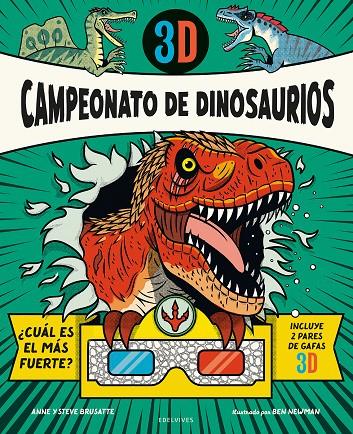 CAMPEONATO DE DINOSAURIOS 3D | 9788414073582 | BRUSATTE, ANNE/BRUSATTE, STEVE | Galatea Llibres | Llibreria online de Reus, Tarragona | Comprar llibres en català i castellà online