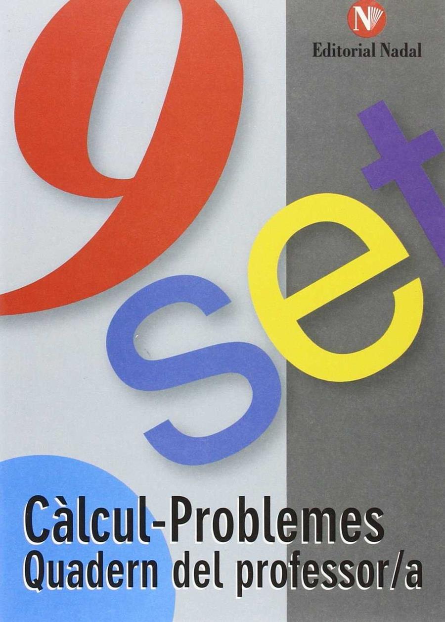 NOU-SET. QUADERN DEL PROFESSOR | 9788478874088 | MARTÍ FUSTER, ROSA MARÍA/NADAL COLOMÉ, JOSÉ | Galatea Llibres | Llibreria online de Reus, Tarragona | Comprar llibres en català i castellà online