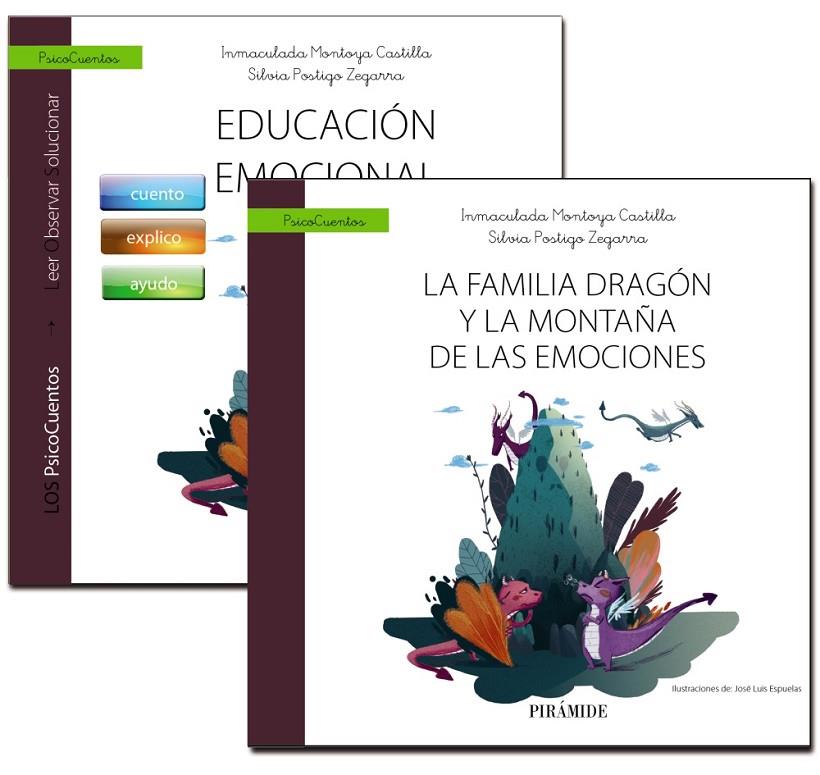 FAMILIA DRAGÓN Y LA MONTAÑA DE LAS EMOCION + GUÍA EMOCIONAL | 9788436842005 | MONTOYA CASTILLA, INMACULADA / POSTIGO ZEGARRA, SILVIA | Galatea Llibres | Llibreria online de Reus, Tarragona | Comprar llibres en català i castellà online