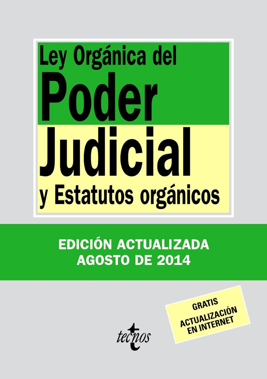 LEY ORGÁNICA DEL PODER JUDICIAL | 9788430962419 | Galatea Llibres | Llibreria online de Reus, Tarragona | Comprar llibres en català i castellà online