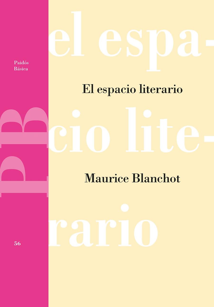 EL ESPACIO LITERARIO | 9788475097152 | BLANCHOT, MAURICE | Galatea Llibres | Librería online de Reus, Tarragona | Comprar libros en catalán y castellano online