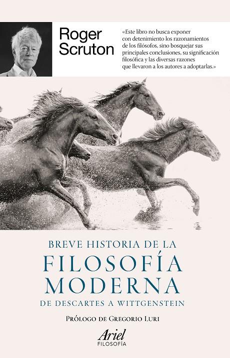 BREVE HISTORIA DE LA FILOSOFÍA MODERNA | 9788434432802 | SCRUTON, ROGER | Galatea Llibres | Librería online de Reus, Tarragona | Comprar libros en catalán y castellano online