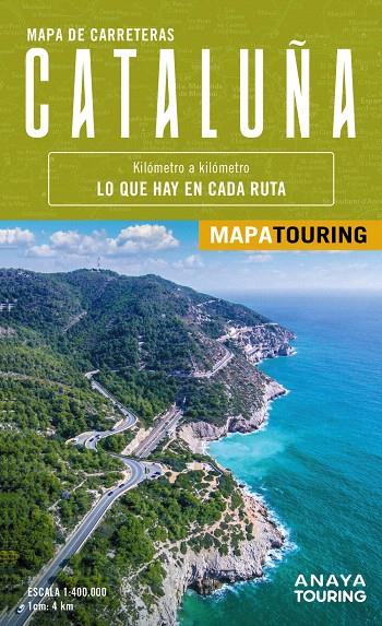MAPA DE CARRETERAS DE CATALUÑA (DESPLEGABLE), ESCALA 1:400.000 | 9788491587163 | Galatea Llibres | Librería online de Reus, Tarragona | Comprar libros en catalán y castellano online