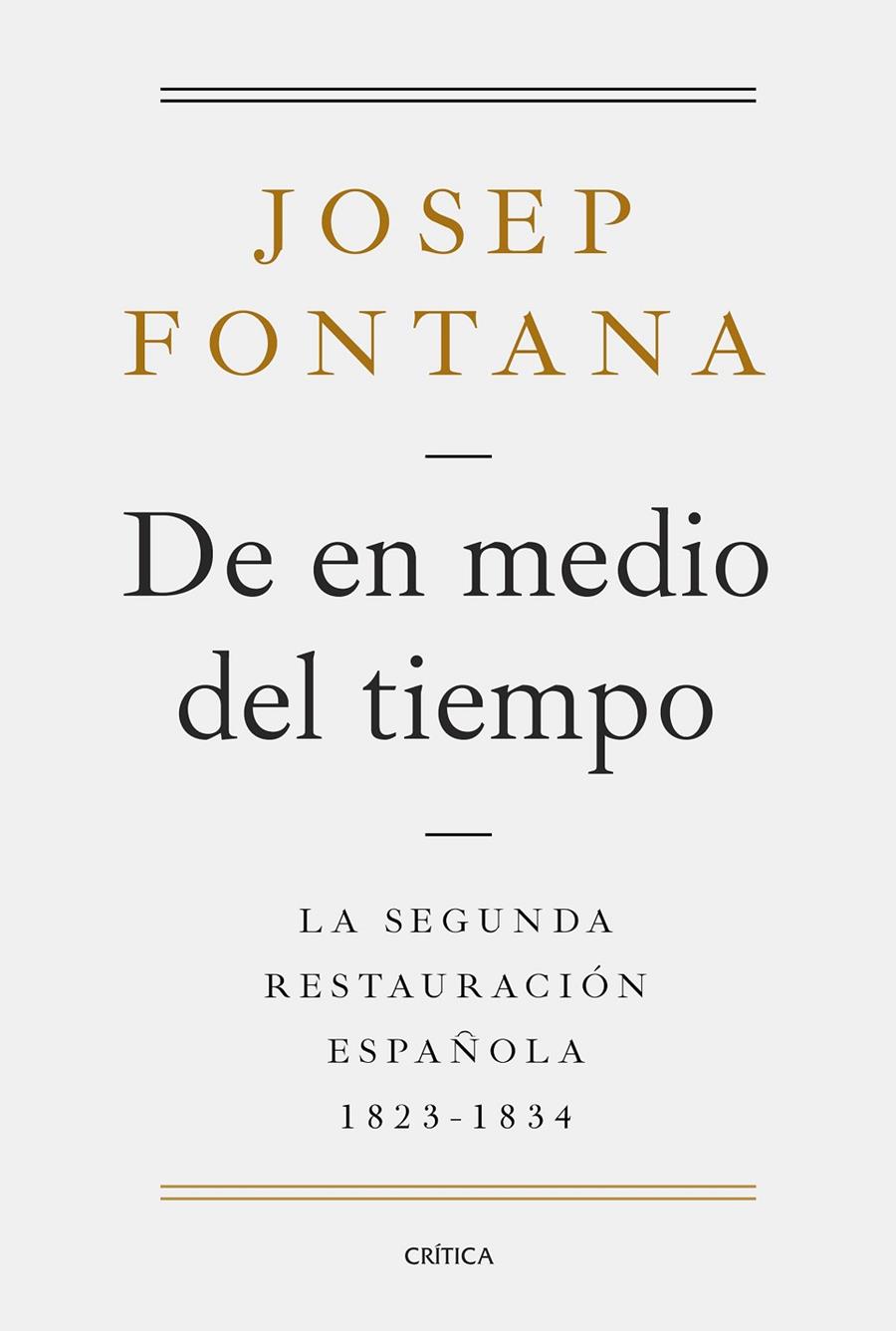 DE EN MEDIO DEL TIEMPO | 9788491991038 | FONTANA, JOSEP | Galatea Llibres | Llibreria online de Reus, Tarragona | Comprar llibres en català i castellà online
