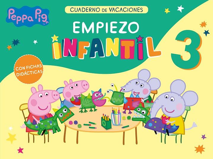 PEPPA PIG. CUADERNO DE VACACIONES EMPIEZO INFANTIL 3 AÑOS | 9788448855833 | Galatea Llibres | Llibreria online de Reus, Tarragona | Comprar llibres en català i castellà online