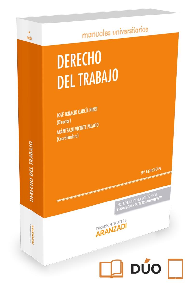 DERECHO DEL TRABAJO | 9788491353331 | GARCIA NINET | Galatea Llibres | Librería online de Reus, Tarragona | Comprar libros en catalán y castellano online