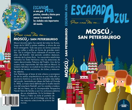 MOSCÚ Y SAN PETERSBURGO ESCAPADA AZUL 2019 | 9788417823399 | GARCÍA, JESÚS | Galatea Llibres | Librería online de Reus, Tarragona | Comprar libros en catalán y castellano online