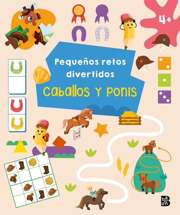 PEQUEÑOS RETOS DIVERTIDOS-CABALLOS Y PONIS | 9789403244594 | Galatea Llibres | Librería online de Reus, Tarragona | Comprar libros en catalán y castellano online