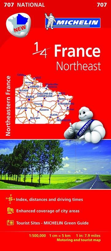 MAPA NATIONAL FRANCE NORTHEAST | 9782067200678 | Galatea Llibres | Librería online de Reus, Tarragona | Comprar libros en catalán y castellano online