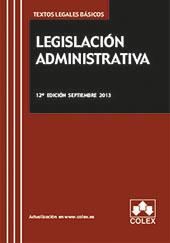 LEGISLACION ADMINISTRATIVA 12ª EDICION 2013 | 9788483423844 | Galatea Llibres | Librería online de Reus, Tarragona | Comprar libros en catalán y castellano online