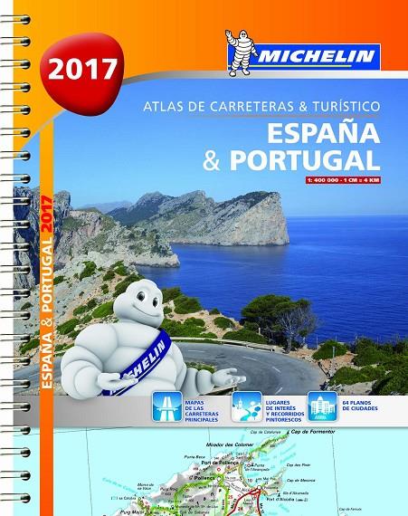 ATLAS DE CARRETERAS Y TURÍSTICO ESPAÑA & PORTUGAL (FORMATO A-4) | 9782067217683 | Galatea Llibres | Librería online de Reus, Tarragona | Comprar libros en catalán y castellano online