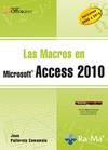 MACROS EN ACCESS 2010 | 9788499641157 | PALLEROLA COMAMALA, JOAN | Galatea Llibres | Librería online de Reus, Tarragona | Comprar libros en catalán y castellano online