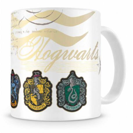 TAZA ESCUDOS CASA HOGWARTS HARRY POTTER | 8435450206672 | Galatea Llibres | Llibreria online de Reus, Tarragona | Comprar llibres en català i castellà online