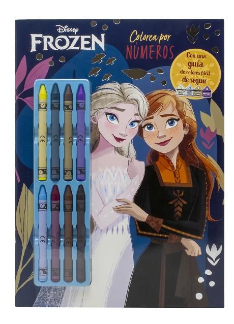 FROZEN. COLOREA POR NÚMEROS CON CERAS | 9788410029576 | Galatea Llibres | Llibreria online de Reus, Tarragona | Comprar llibres en català i castellà online