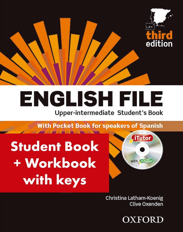 ENGLISH FILE UPPER INTERMEDIATE SB+WB W/K PK 3ED | 9780194558662 | Galatea Llibres | Llibreria online de Reus, Tarragona | Comprar llibres en català i castellà online