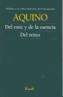DEL ENTE Y DE LA ESENCIA / DEL REINO | 9789500392594 | AQUINO, TOMÁS DE | Galatea Llibres | Librería online de Reus, Tarragona | Comprar libros en catalán y castellano online